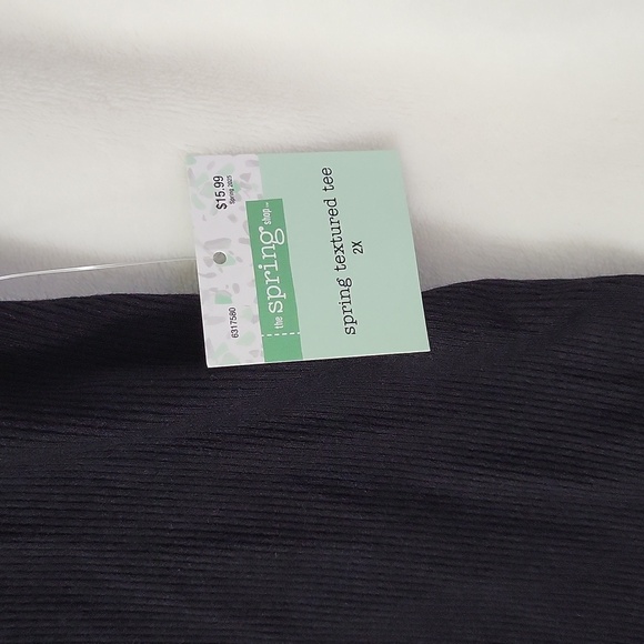 Rebel Sky Black Short Sleeve Women's Tee - Picture 2 of 5